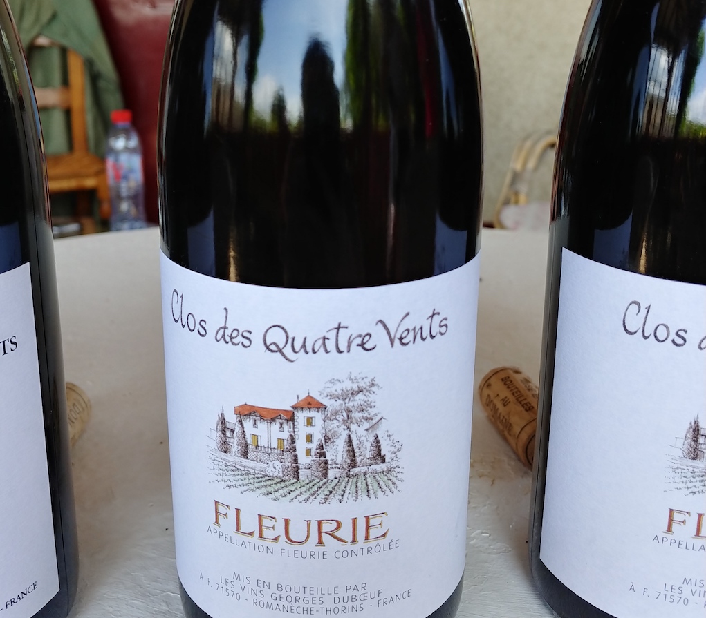 2016 Clos des Quatre Vents Wine
