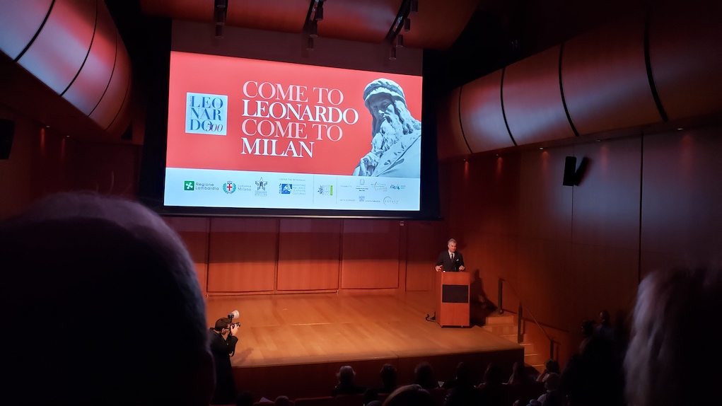 Il console generale Francesco Genuardi presenta l'iniziativa.