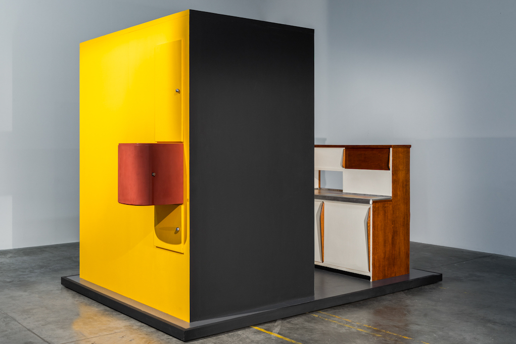 Charlotte Perriand + Le Corbusier
Cuisine-bar Marseille, 1952 aluminum, wood, plywood variable dimensions