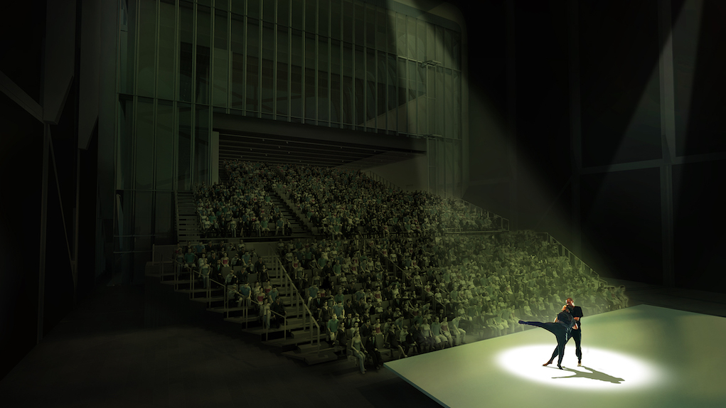 Shed McCourt. Seated Rendering
