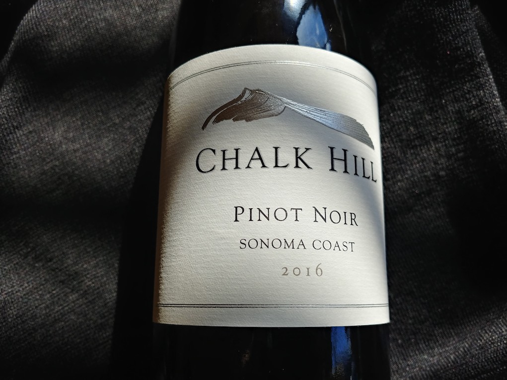 2016 Chalk Hill, Pinot Noir, Sonoma Coast, California