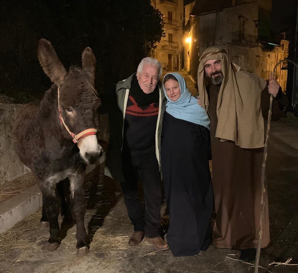 Rocco Chinnici con Maria e Giuseppe