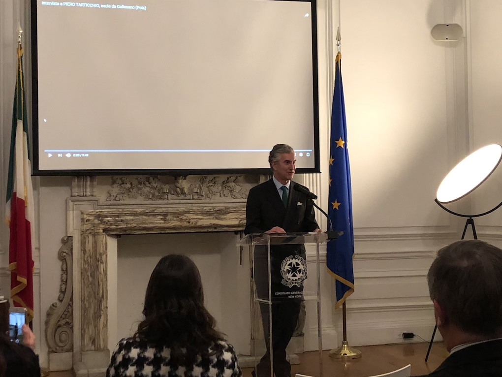Il Console Generale Francesco Genuardi ha ospitato una commemorazione in occasione del giorno del ricordo (Foto VNY)