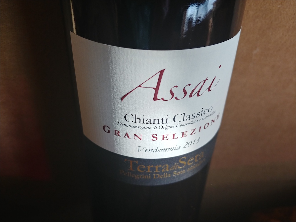 2013 Terra di Seta, “Assai”, Chianti Classico DOCG Gran Selezione, Tuscany