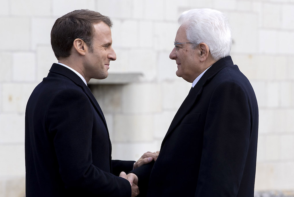 leonardo-macron-mattarella Amboise - Il Presidente della Repubblica Sergio Mattarella con il Presidente della Repubblica Francese Emmanuel Macron al Castello di Amboise, in occasione delle celebrazioni francesi per il 500esimo anniversario della morte di Leonardo da Vinci, oggi 2 maggio 2019.
(Foto di Paolo Giandotti - Ufficio per la Stampa e la Comunicazione della Presidenza della Repubblica)