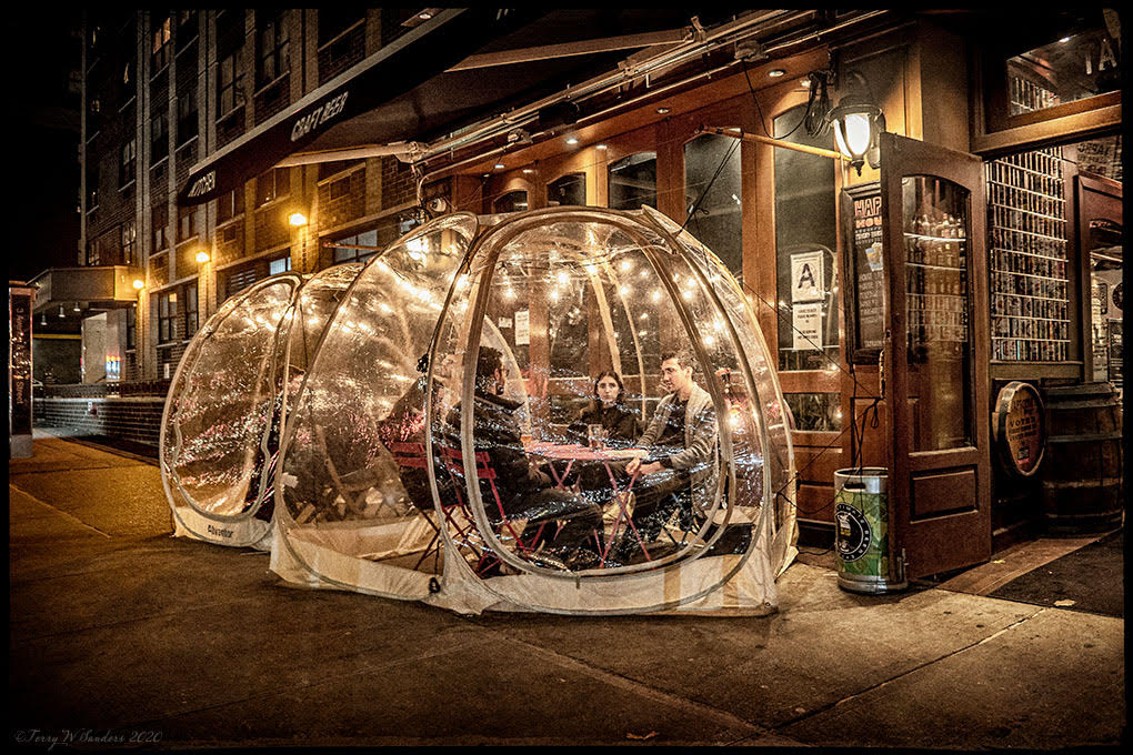 ottobre-ristoranti-pandemia-newyork-terrywsanders Dicembre 2020, New York, Murray Hill, ristoranti all'