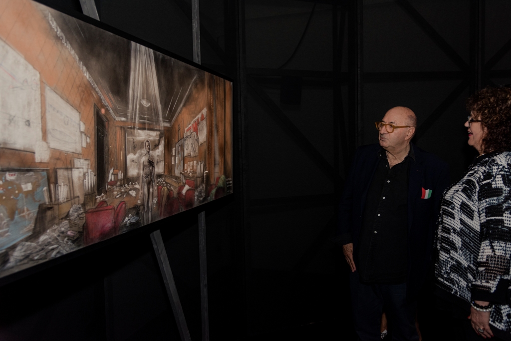 Dante_Ferretti_Macerata_mostra 3 La mostra include bozzetti delle scenografie del premio Oscar Dante Ferretti.