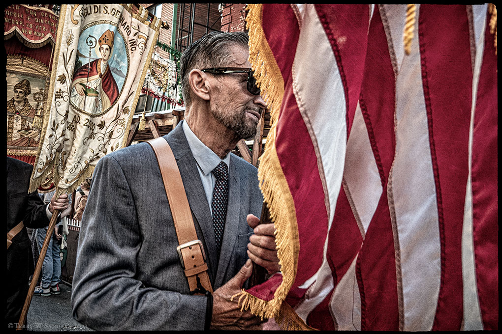 San Gennaro, US Flag