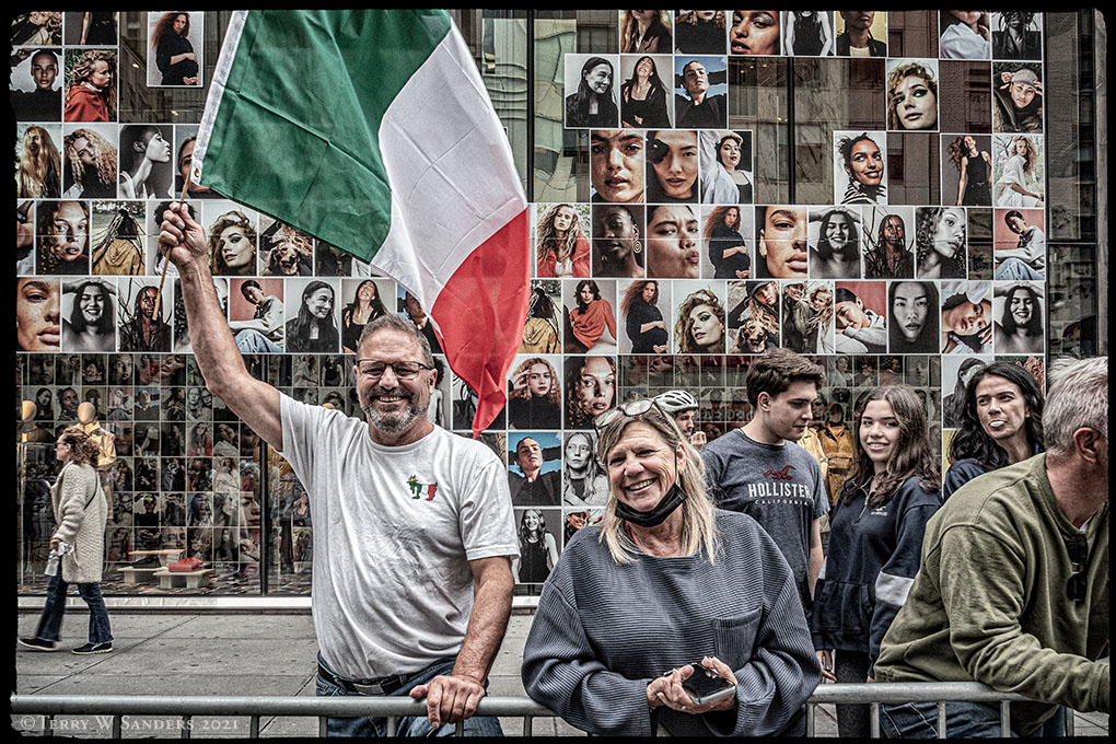 Columbus Day Parade NYC 2021 (Foto di Terry W. Sanders)