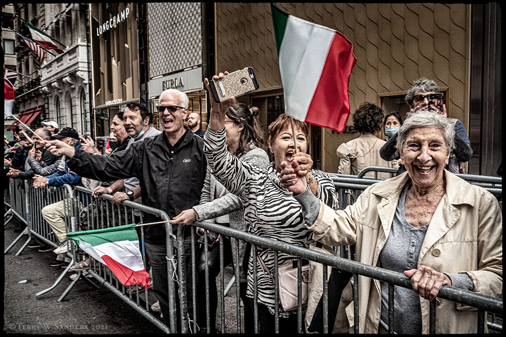 Columbus Day Parade NYC 2021 (Foto di Terry W. Sanders)