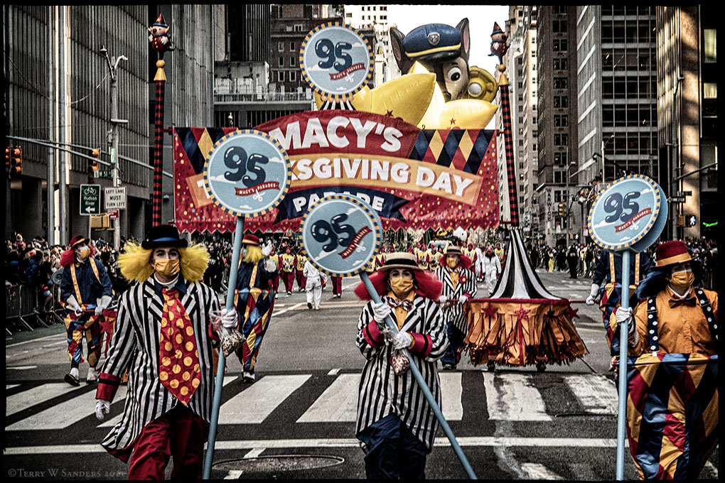 Macy's Parade, Thanksgiving a New York (Foto di Terry W. Sanders)
