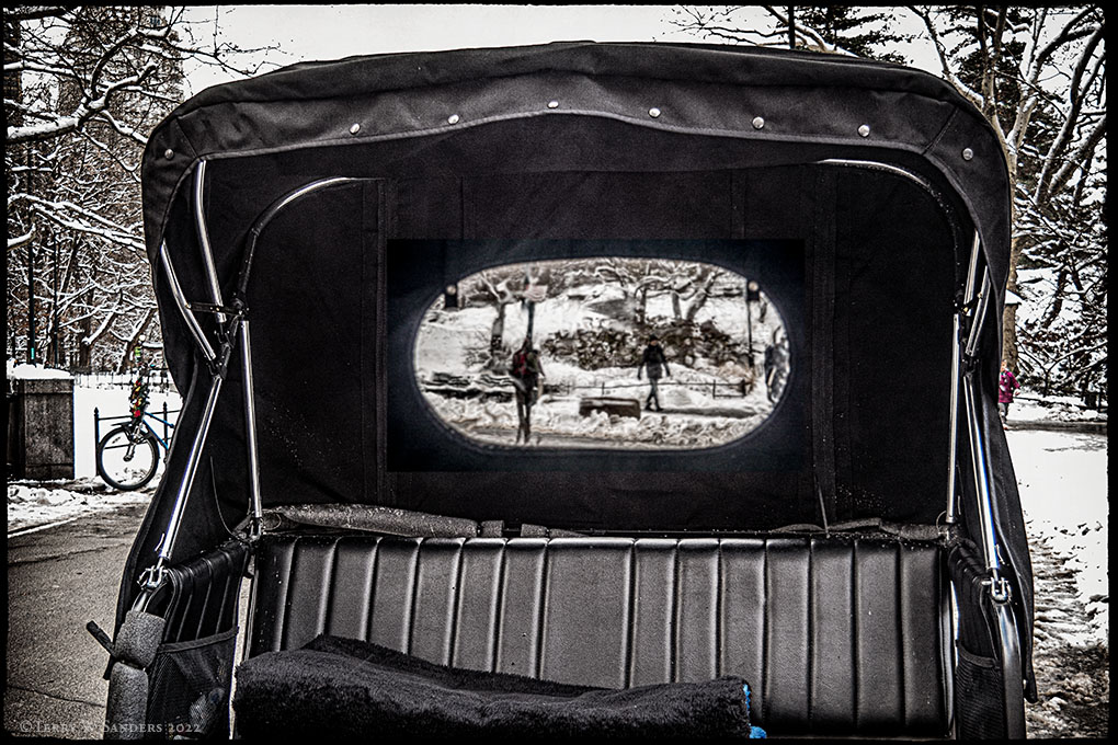 New York, 7 gennaio, 2022: la carrozza di Central Park, (Foto di Terry W. Sanders)