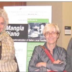 Da sinistra: Grace Grund, Fabrizia Lanza, Donna Gabaccia, Cristina Grasseni e Teresa Fiore (© Mary Ann Re)