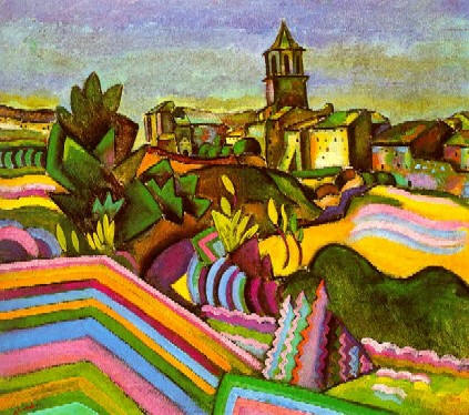VERCELLI/ Il Guggenheim “visita” il Piemonte Nella foto, “Prades, Il paese (Prades, el poble)”, di Joan Mirò, estate 1917, Museo Solomon R. Guggenheim, New York