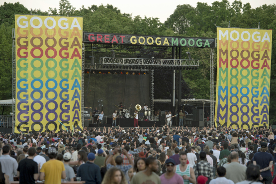 Guarda come suona quest'Italia negli USA Un'immagine del Festival GoogaMooga