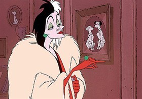 Gli Enneatipi della California Crudelia Demon, famoso personaggio del film di Disney