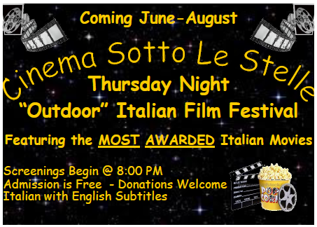 Godersi un film italiano sotto le stelle a Staten Island