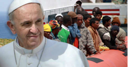 Alle frontiere d'Europa: Papa Francesco per pregare, altri per bastonare