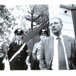 Il magistrato Paolo Borsellino, ucciso dalla mafia a Palermo il 19 luglio 1992