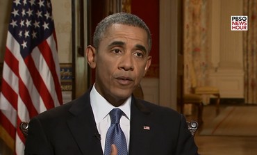 Obama, salvare la tua faccia non vale un finimondo Il Presidente Obama in una intervista alla Pbs, parla del probabile intervento militare in Siria per punire Assad