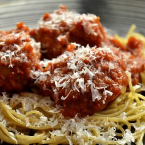 Un classico italo americano: Spaghetti & meat balls