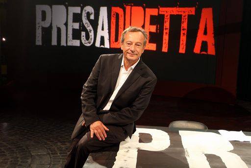 Giornalismo d'inchiesta, eppur si muove Riccardo Iacona durante il programma Presa Diretta