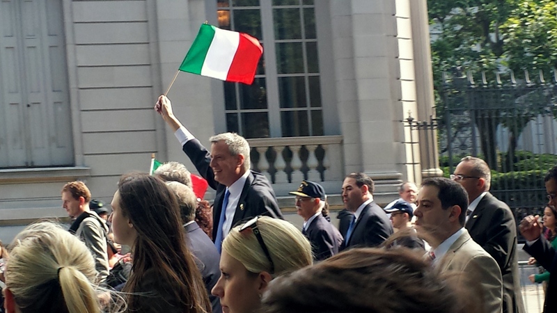 De Blasio Columbus Day