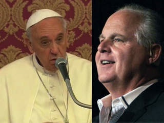 Il Papa eretico Papa Francesco e Rush Limbaugh