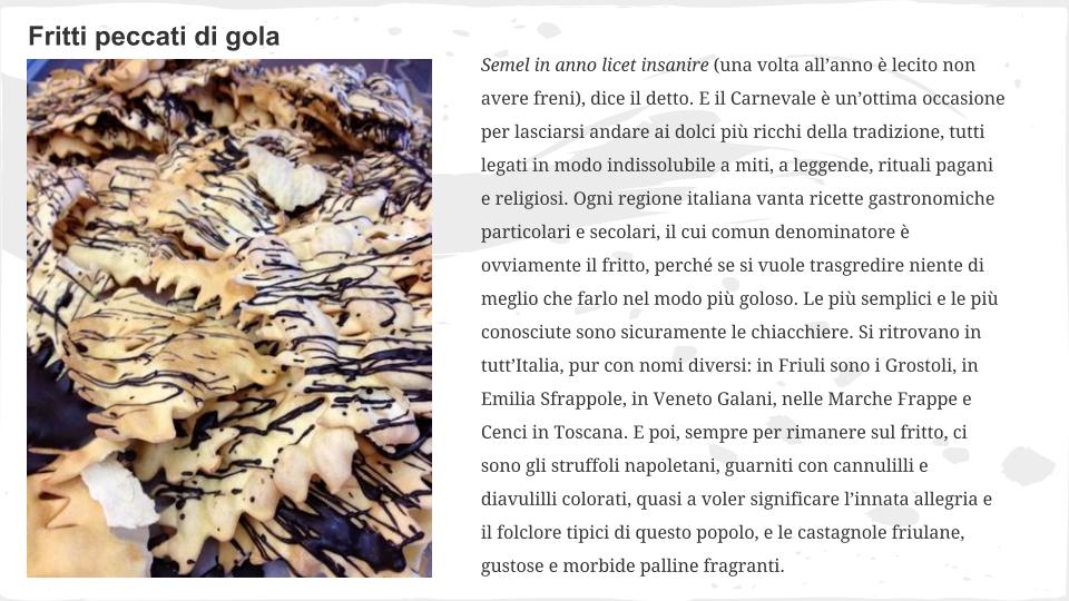 dolci