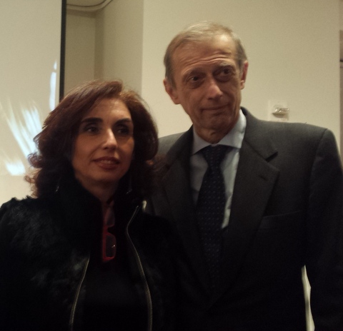 Marcella Gaspardone, direttore di Turismo Torino e Piero Fassino