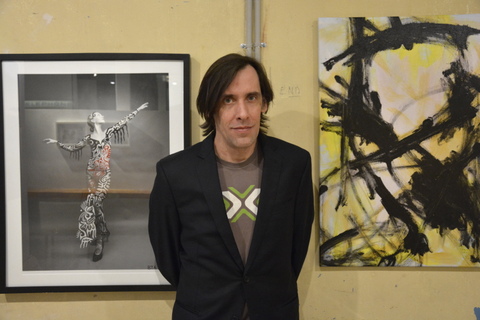 Avanguardia internazionale, un affare di famiglia Lee Wells, artista e curatore d’arte, fondatore dell'IFAC. Foto: Ludovica Martella