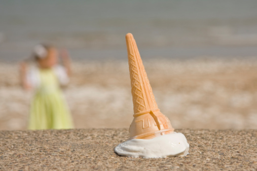 Il microfono della Rai, ovvero un cono gelato squagliato