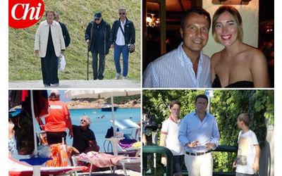Quei politici che in vacanza rivelano la loro arroganza Un servizio fotografico del settimanale Chi sui politici in vacanza