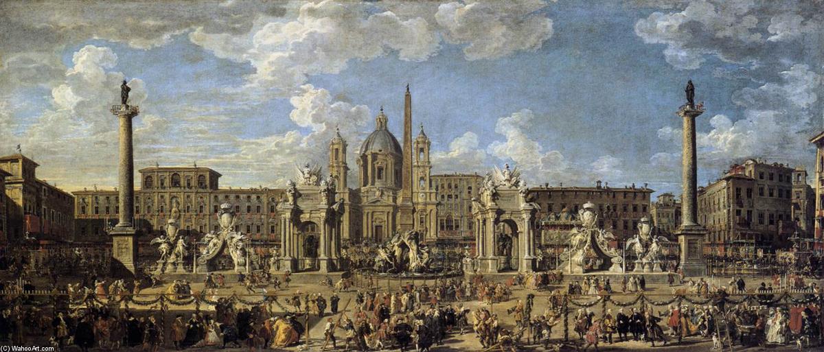 Giovanni Paolo Pannini, Piazza Navona in Roma