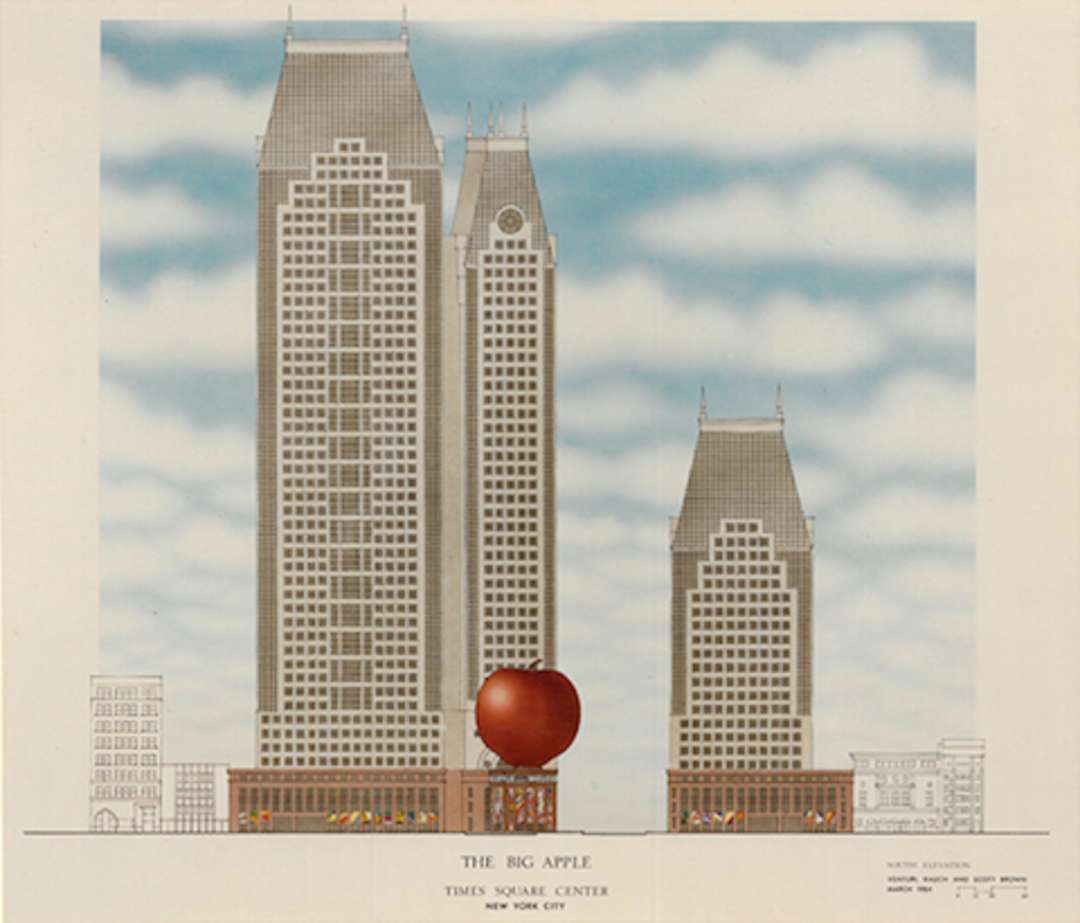 VRSB, “The Big Apple” in Times Square, Prospetto Sud
