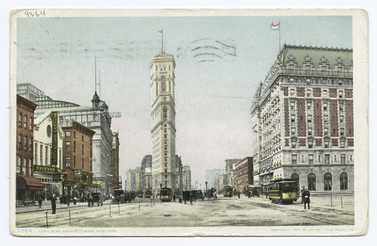 One Times Square come era negli anni 20