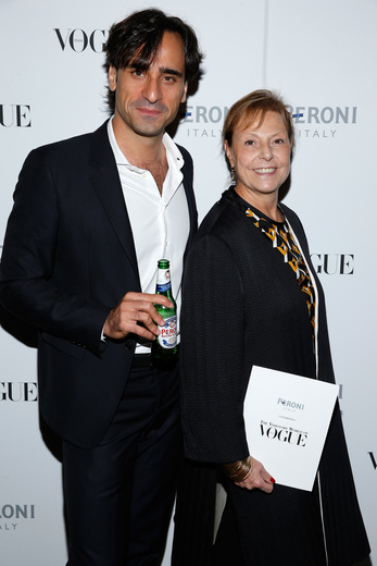 Marco Seminaroti (Peroni) e Grazia D'Annunzio (Vogue Italia).