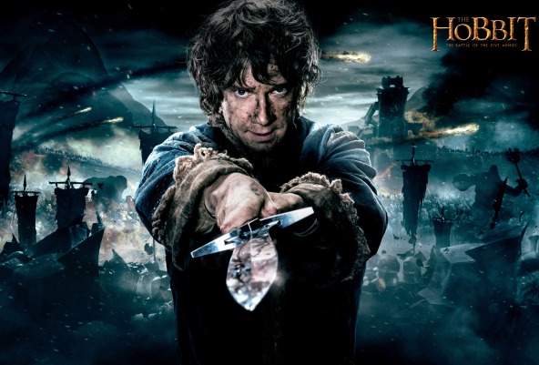 The Hobbit e l'ultima prodezza cinematografica firmata Peter Jackson The Hobbit - The Battle of the Five Armies: Martin Freeman nel ruolo di Bilbo Baggins.
