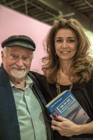 Elena Attala-Perazzini con Mario Fratti