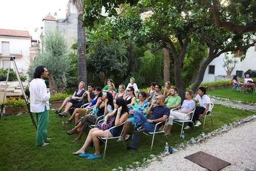 Lezione in giardino