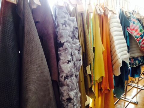 Alcuni dei campioni visionabili ad Arts & Tannery.