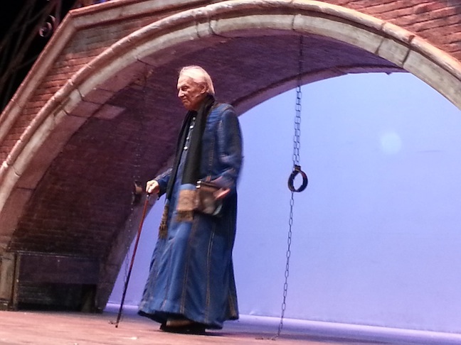 Giorgio Albertazzi ne Il Mercante di Venezia