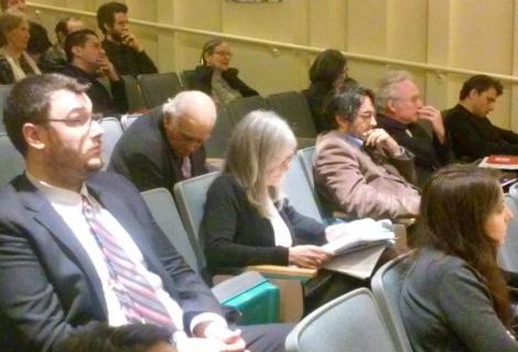Il pubblico intervenuto alla presentazione del progetto.