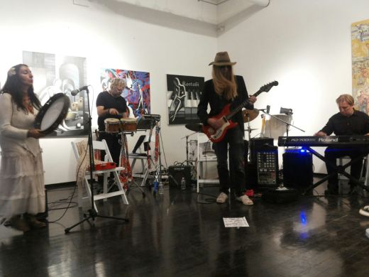 Alessandra Belloni si aggiunge alla jam session della Dillon Gallery
