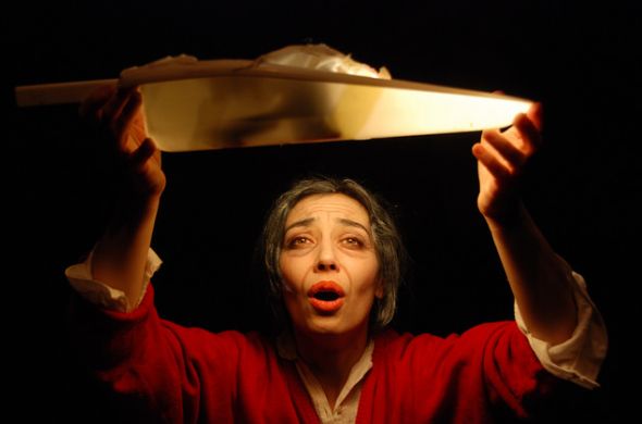 Rossella Raimondi in “Angiulina la mula”