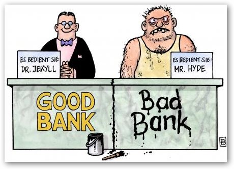 Arriva la Bad bank. Tradotto: saranno gli ignari cittadini italiani a pagare i debiti delle banche!