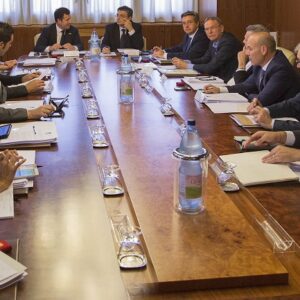 I presidenti delle Assembee delle regioni a Statuto Speciale riuniti a Cagliari