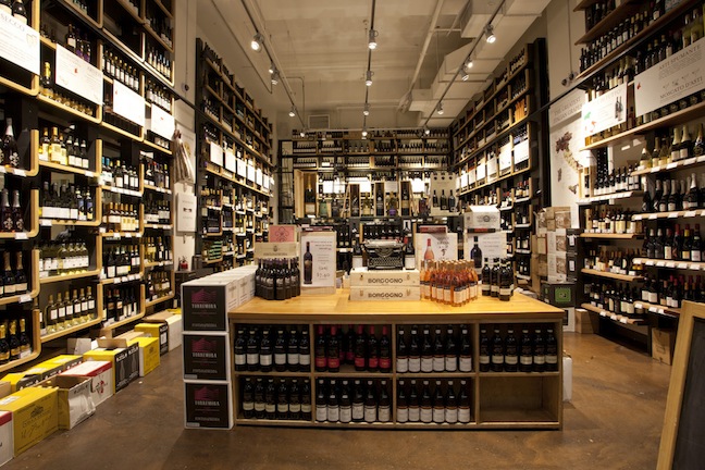 Eataly Vino, New York. Foto: Virginia Rollison