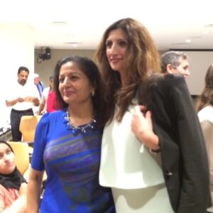 The UN Academic Impact with The United Colors of Benetton Fuel the ‘UNMaking of Hate’ Campaign Lakshmi Puri with Mariarosa Cutillo