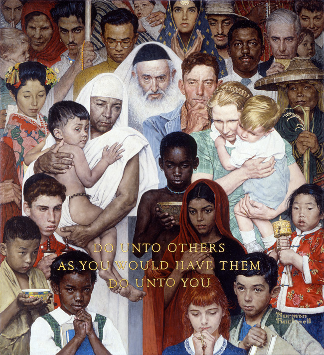 Norman Rockwell, Golden Rule